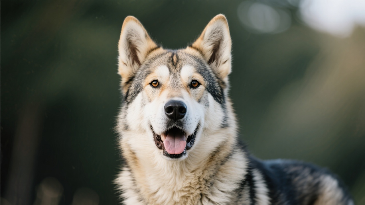 俄罗斯欧洲莱卡犬 主视图